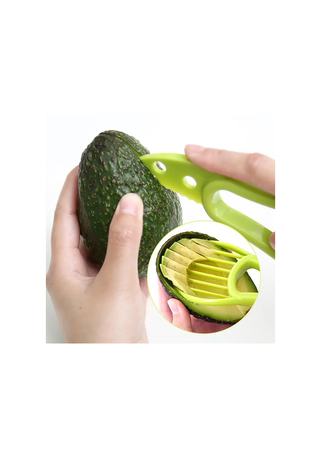 Keukenset voor de (on)handige man, tomaten-, pizza-, kruiden- en avocadosnijder Keukenset voor de (on)handige man, tomaten-, pizza-, kruiden- en avocadosnijder