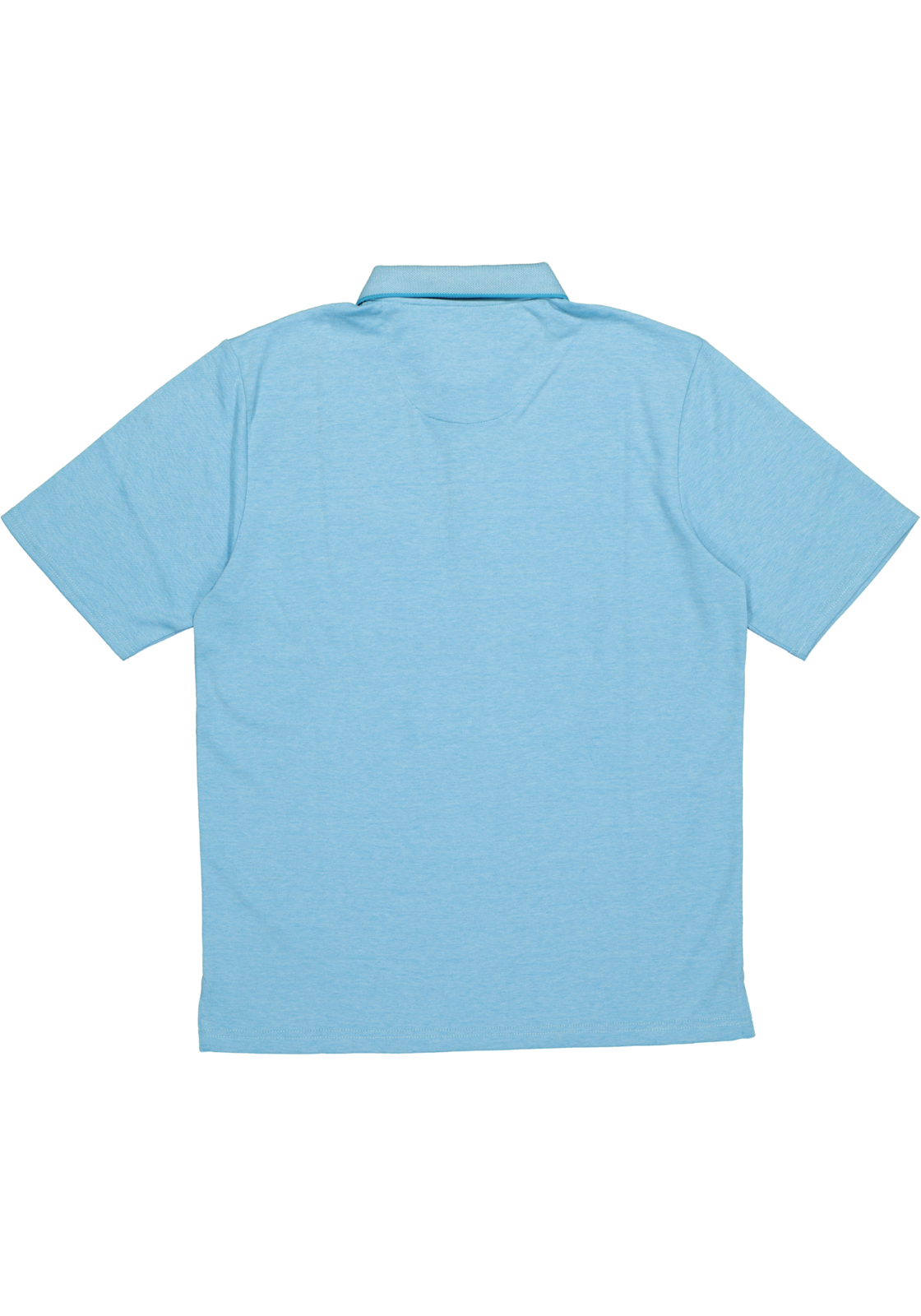 3-redmond-912-15_polo_HR Redmond regular fit poloshirt, lichtblauw melange