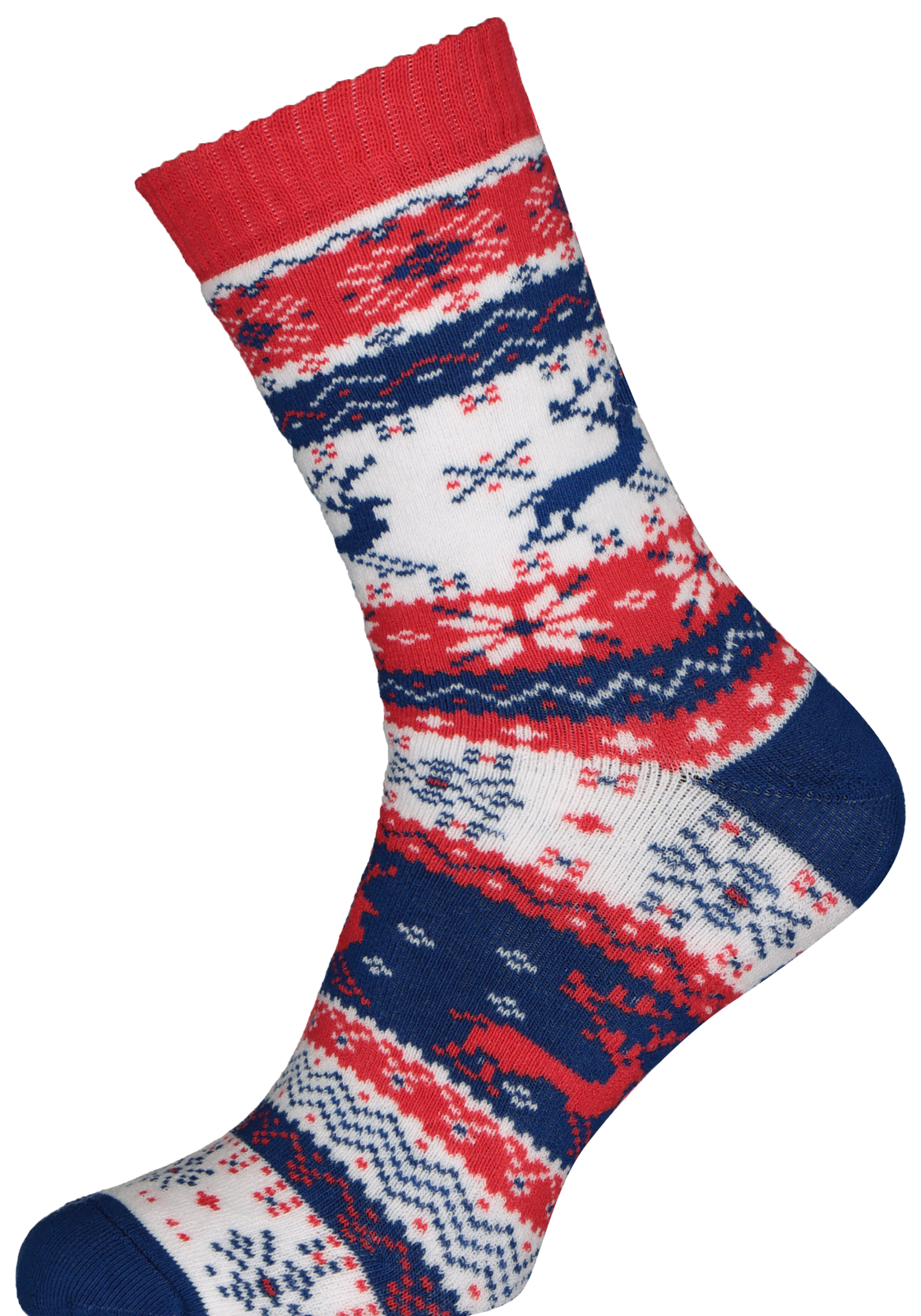 1-5902431261751_Many_Mornings_sokken_HR Many Mornings unisex sokken Warm Rudolph huissokken