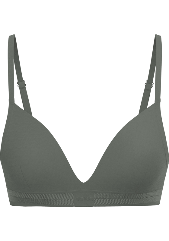Bjorn Borg dames Soft Touch Bra, beugelloze bh (1-pack), groen Bjorn Borg dames Soft Touch Bra, beugelloze bh (1-pack), groen