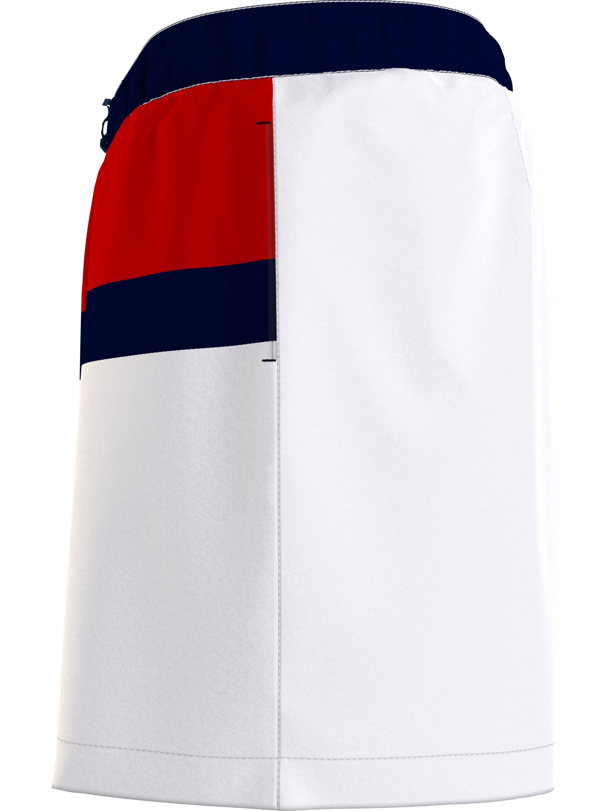 Tommy Hilfiger Medium Drawstring swimshort, heren zwembroek, wit