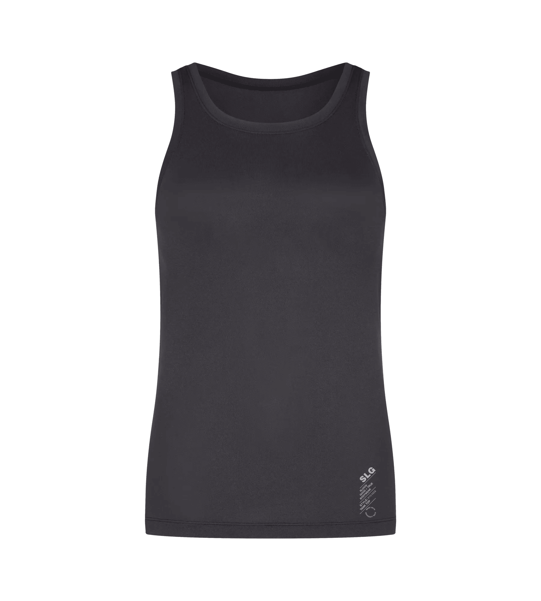 Sloggi Men SLG Base Soft Tank top, heren mouwloos T-shirt (1-pack), zwart
