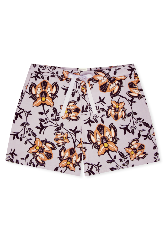 SCHIESSER dames Mix+Relax Short, dames korte pyjama- of loungebroek, multicolour dessin