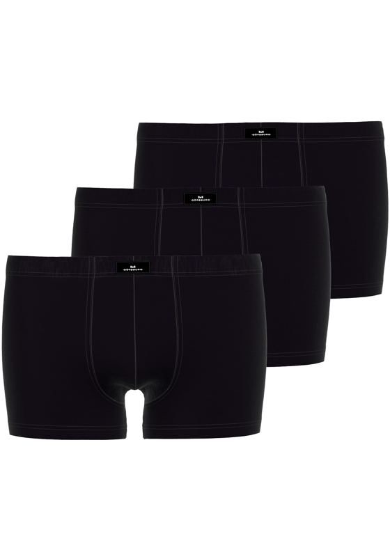 Gotzburg heren boxers (3-pack), normale lengte, zwart Gotzburg heren boxers (3-pack), normale lengte, zwart
