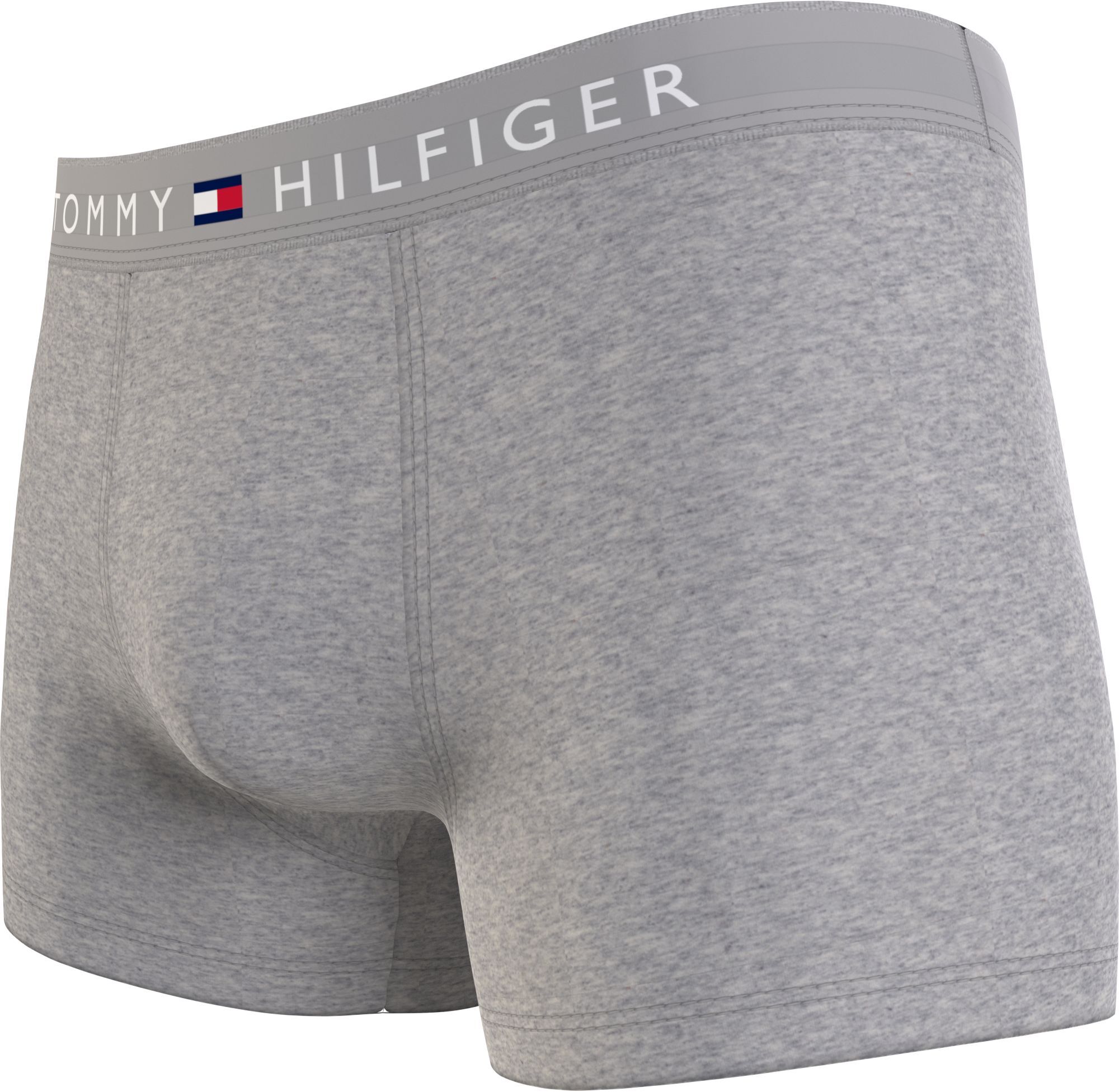 Tommy Hilfiger trunk (3-pack), heren boxers normale lengte, blauw, grijs, wit