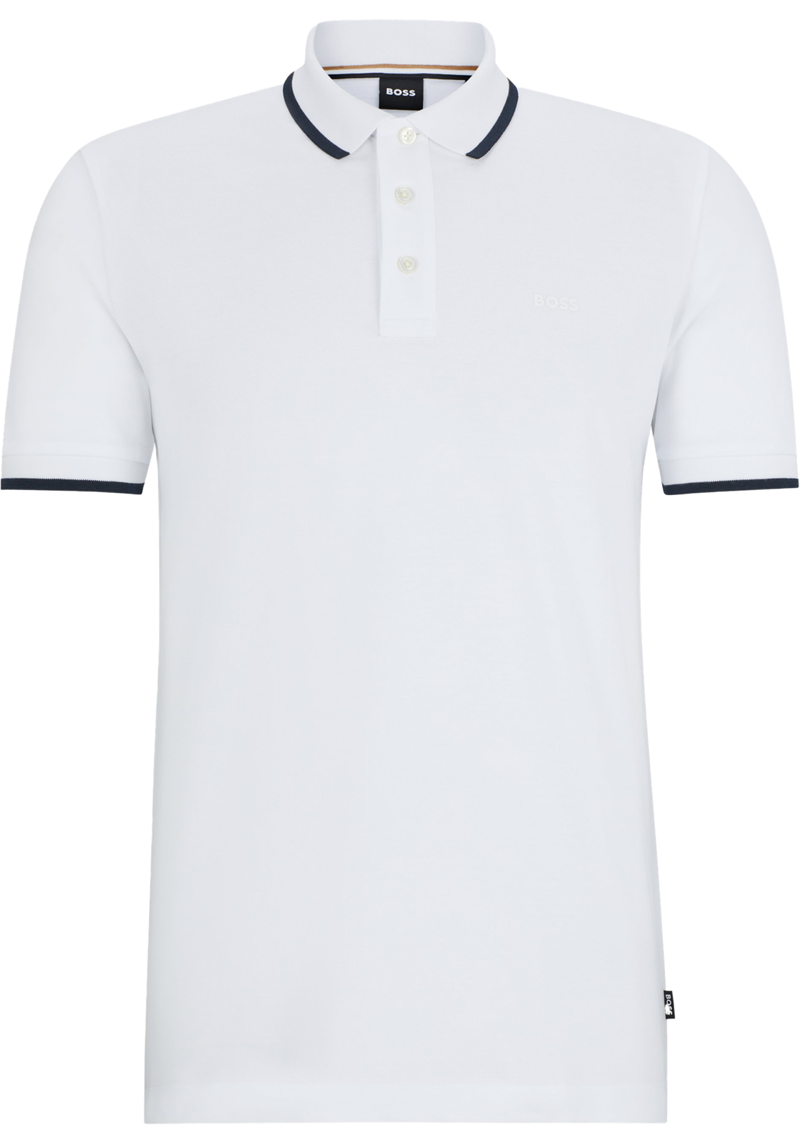 BOSS Parlay regular fit polo, pique, natuurlijk beige BOSS Parlay regular fit polo, pique, natuurlijk beige