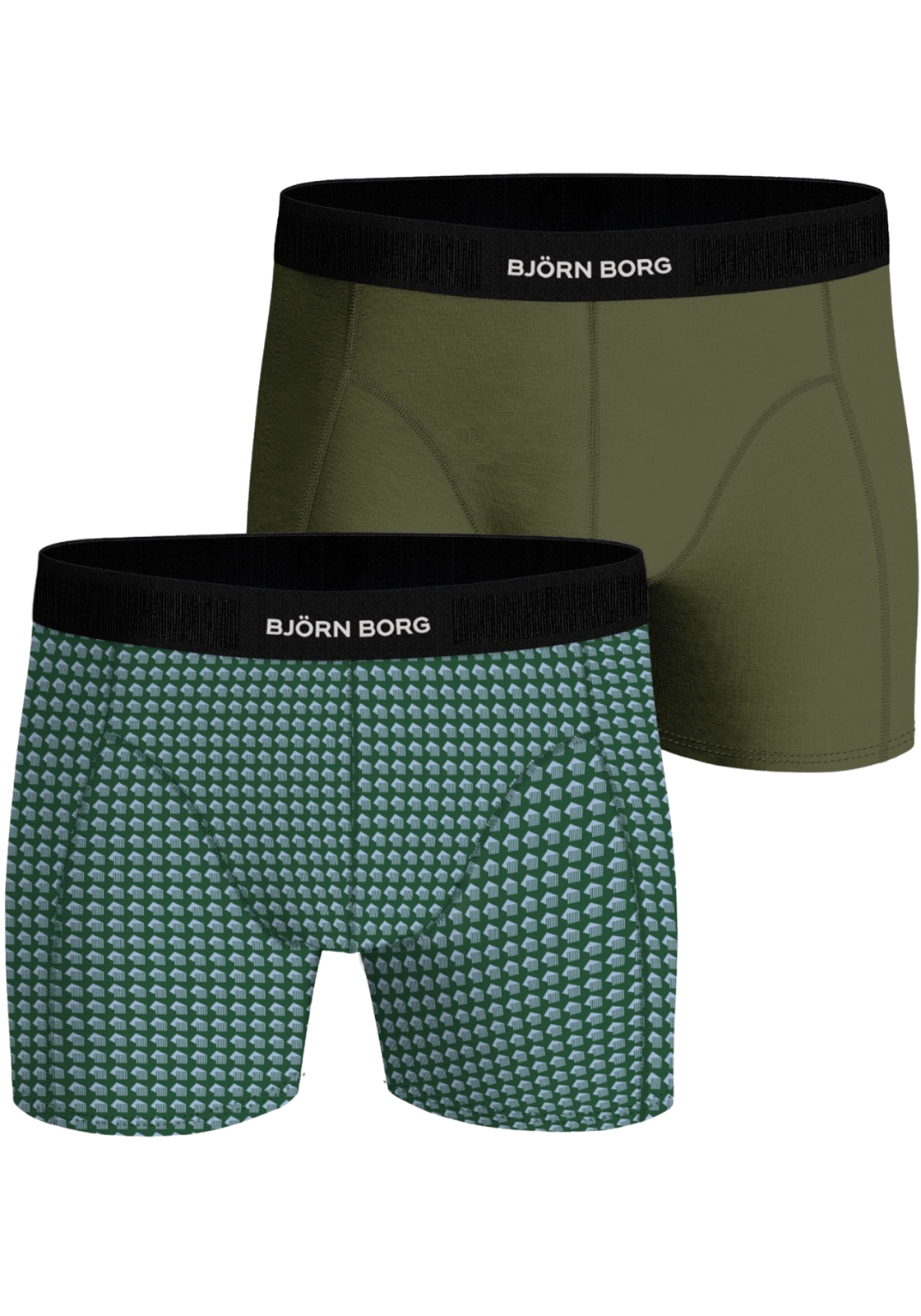 1-7321465530356-bjorn_borg_HR Bjorn Borg Cotton Stretch boxers, heren boxers normale lengte (2-pack), multicolor