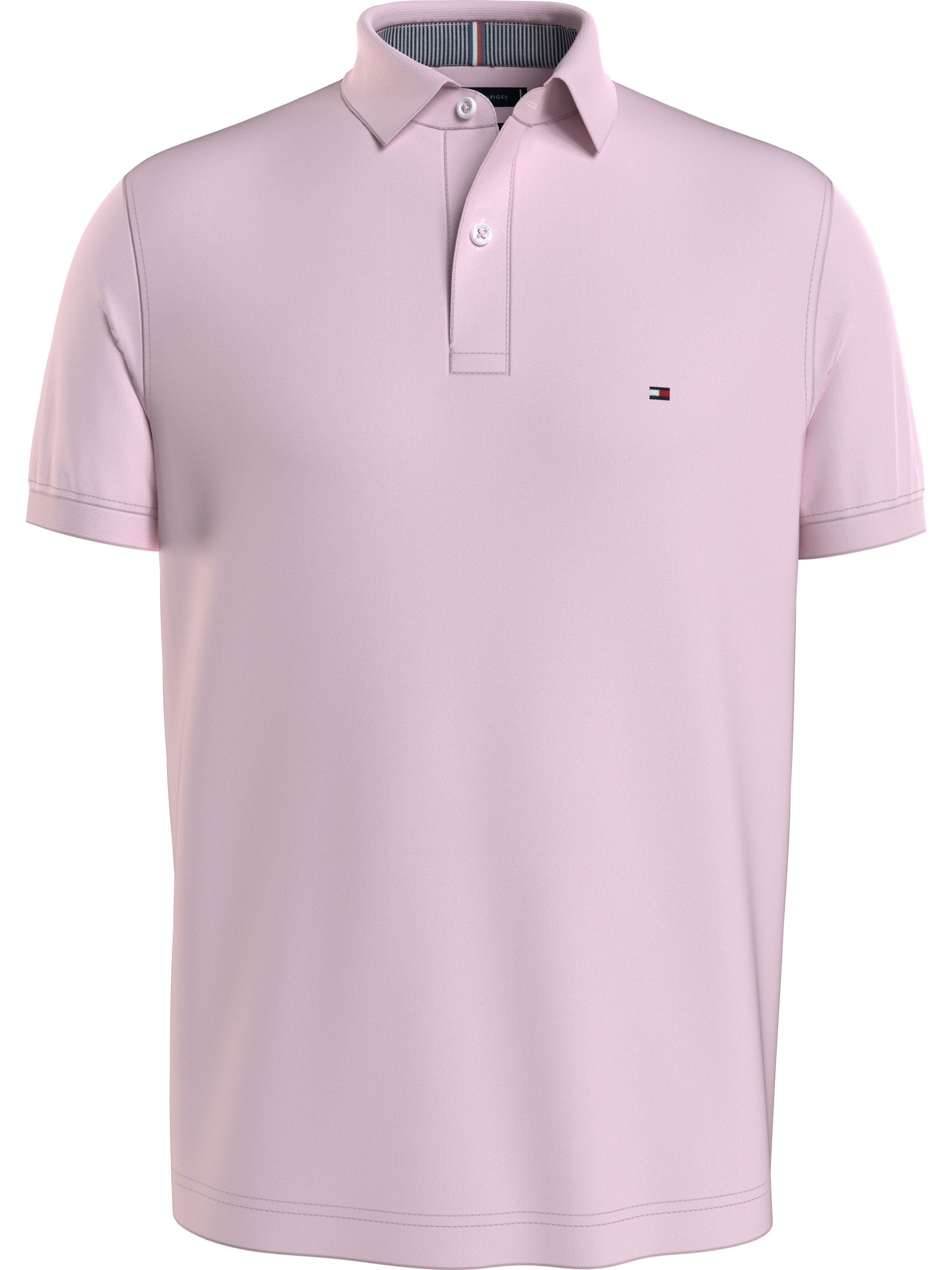 Tommy Hilfiger 1985 Regular Polo, heren poloshirt, lichtroze