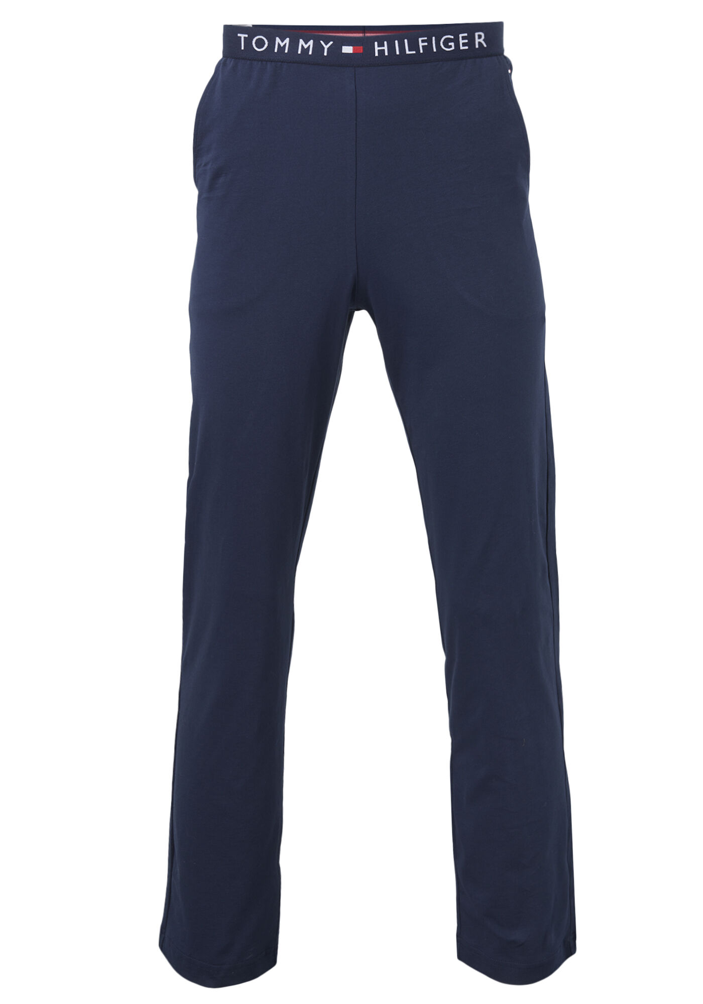 Tommy Hilfiger heren lounge broek, lange broek dun, blauw