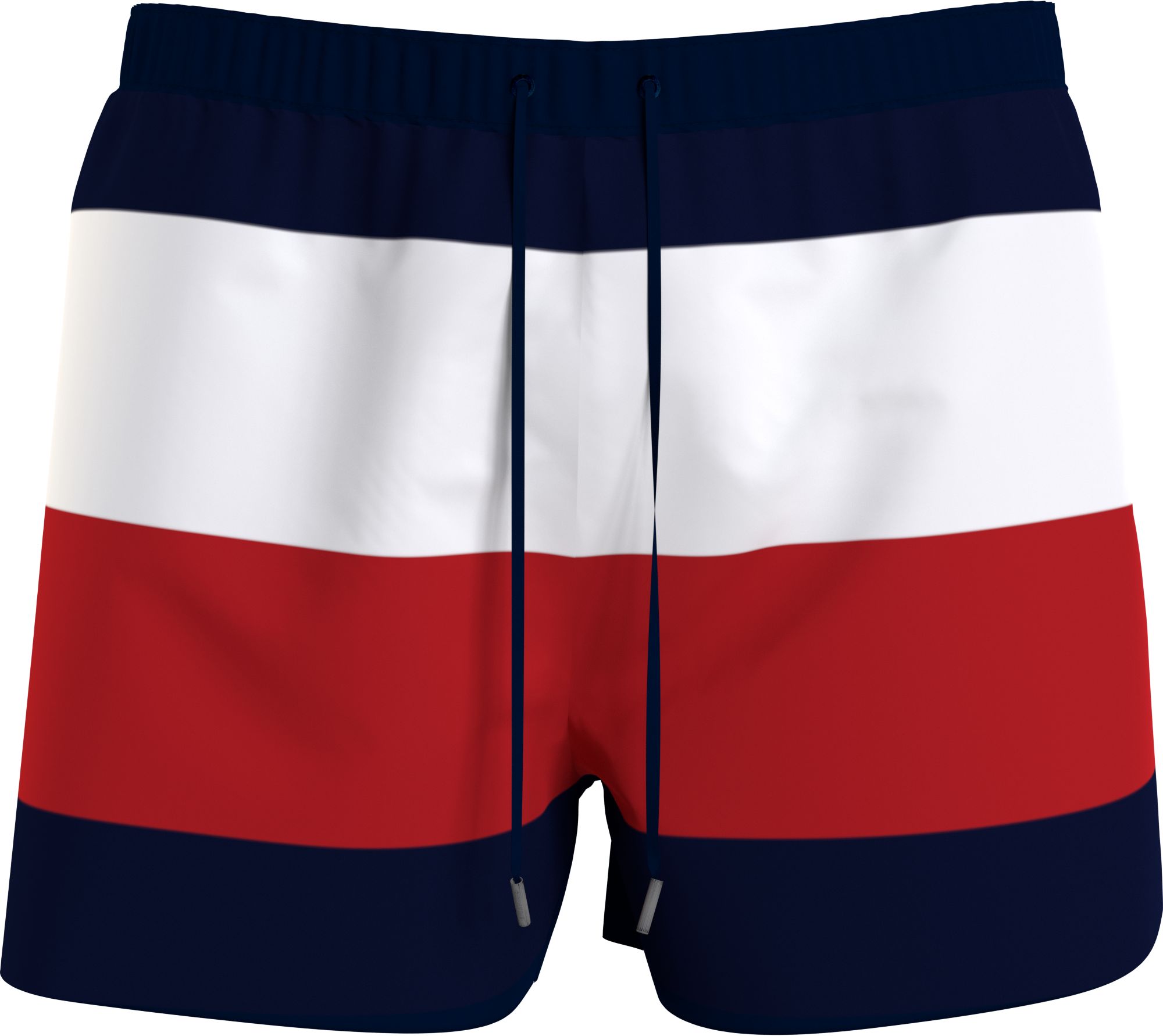 Tommy Hilfiger Medium Drawstring swimshort, heren zwembroek, blauw gestreept
