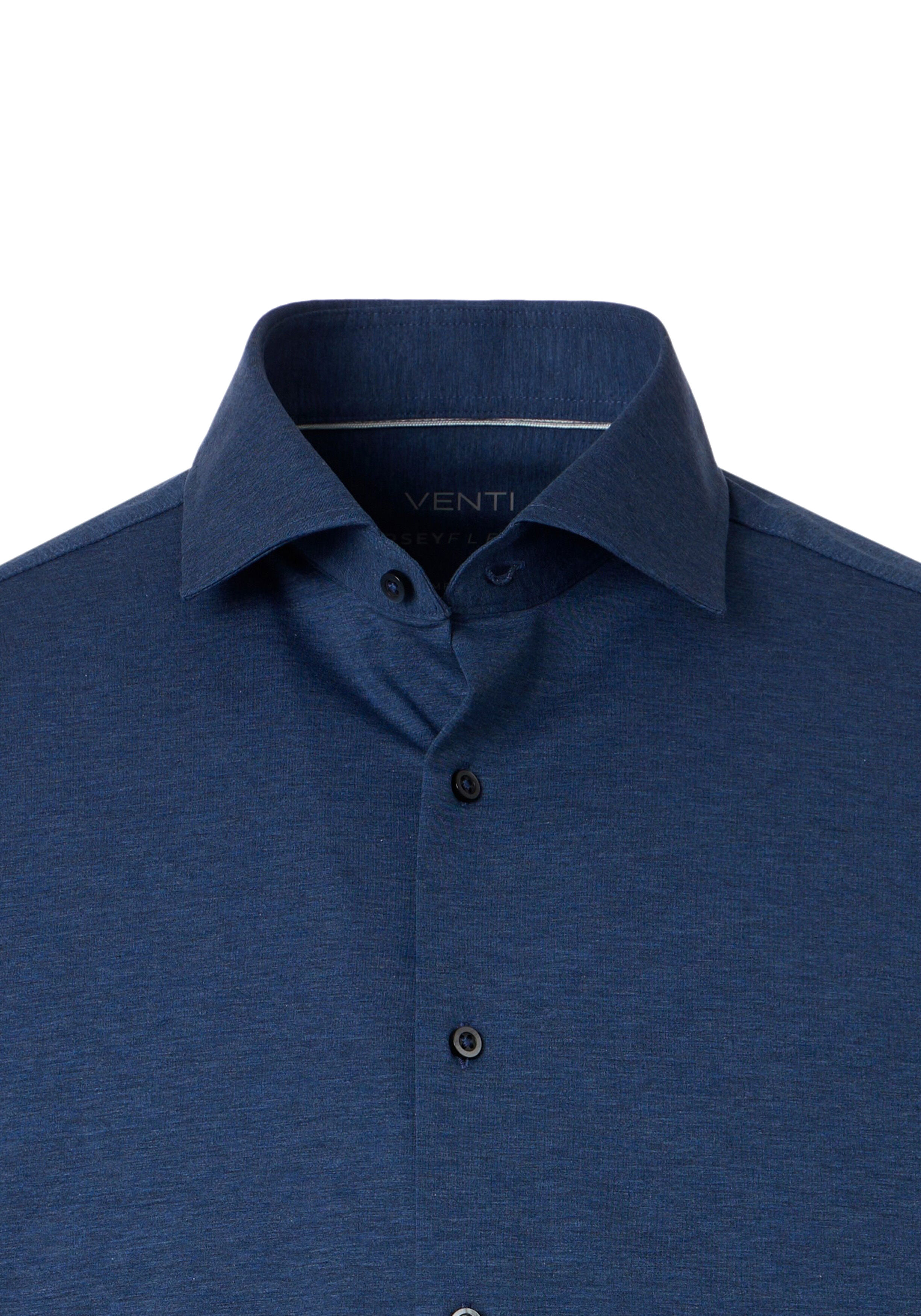 VENTI CASA MODA comfort fit overhemd, jersey, lichtblauw