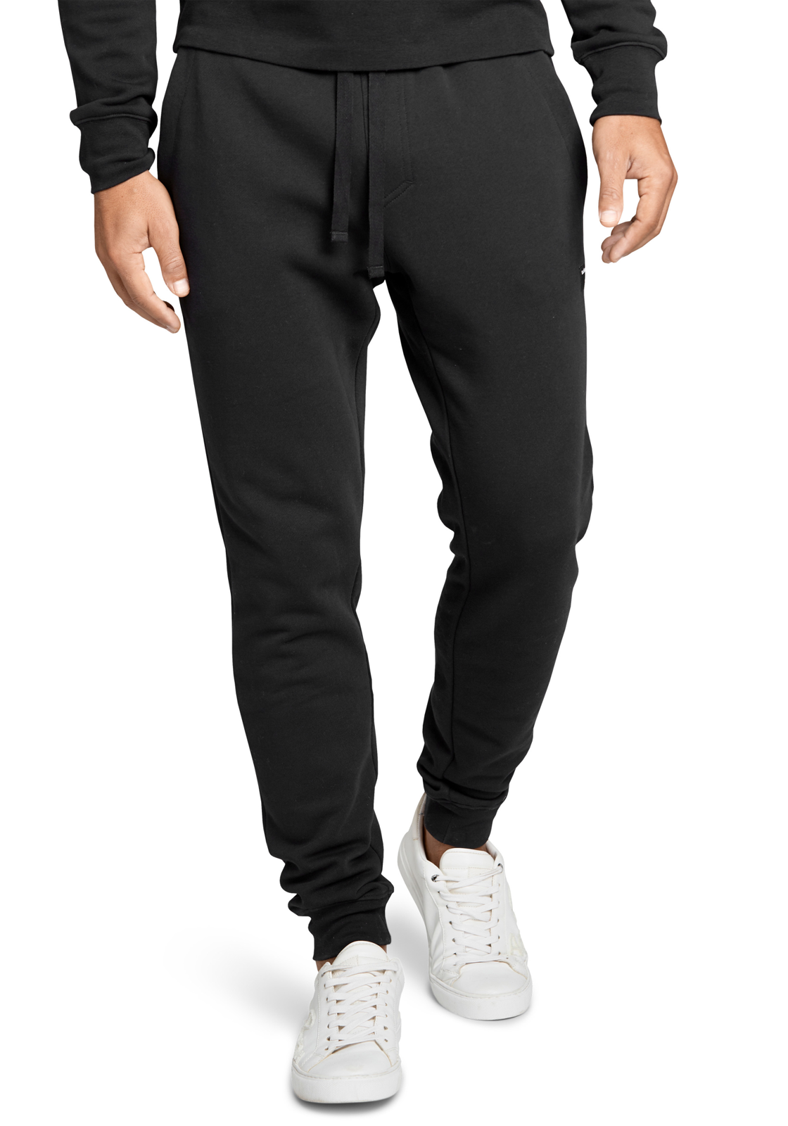 5-7321465148070-bjorn-borg_HR Bjorn Borg tapered pant, heren joggingbroek dik, zwart