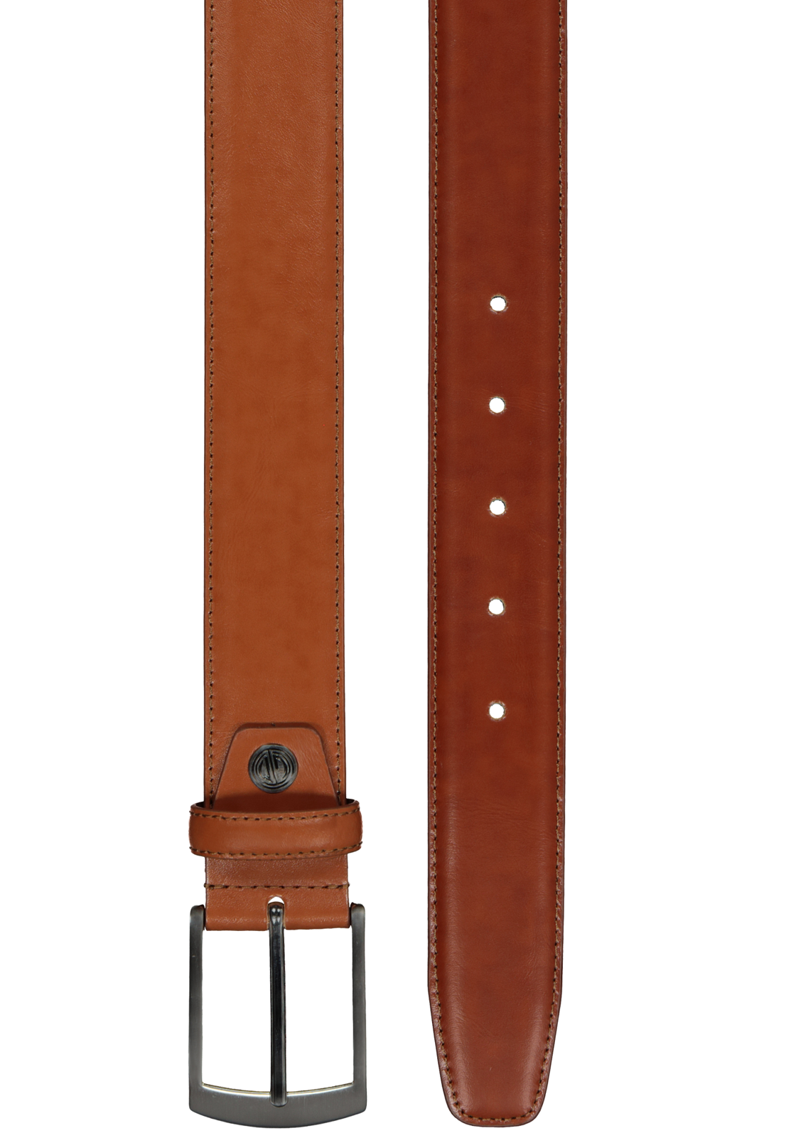 1-4032057066629_riemen__HR LINDENMANN leren heren riem, cognac