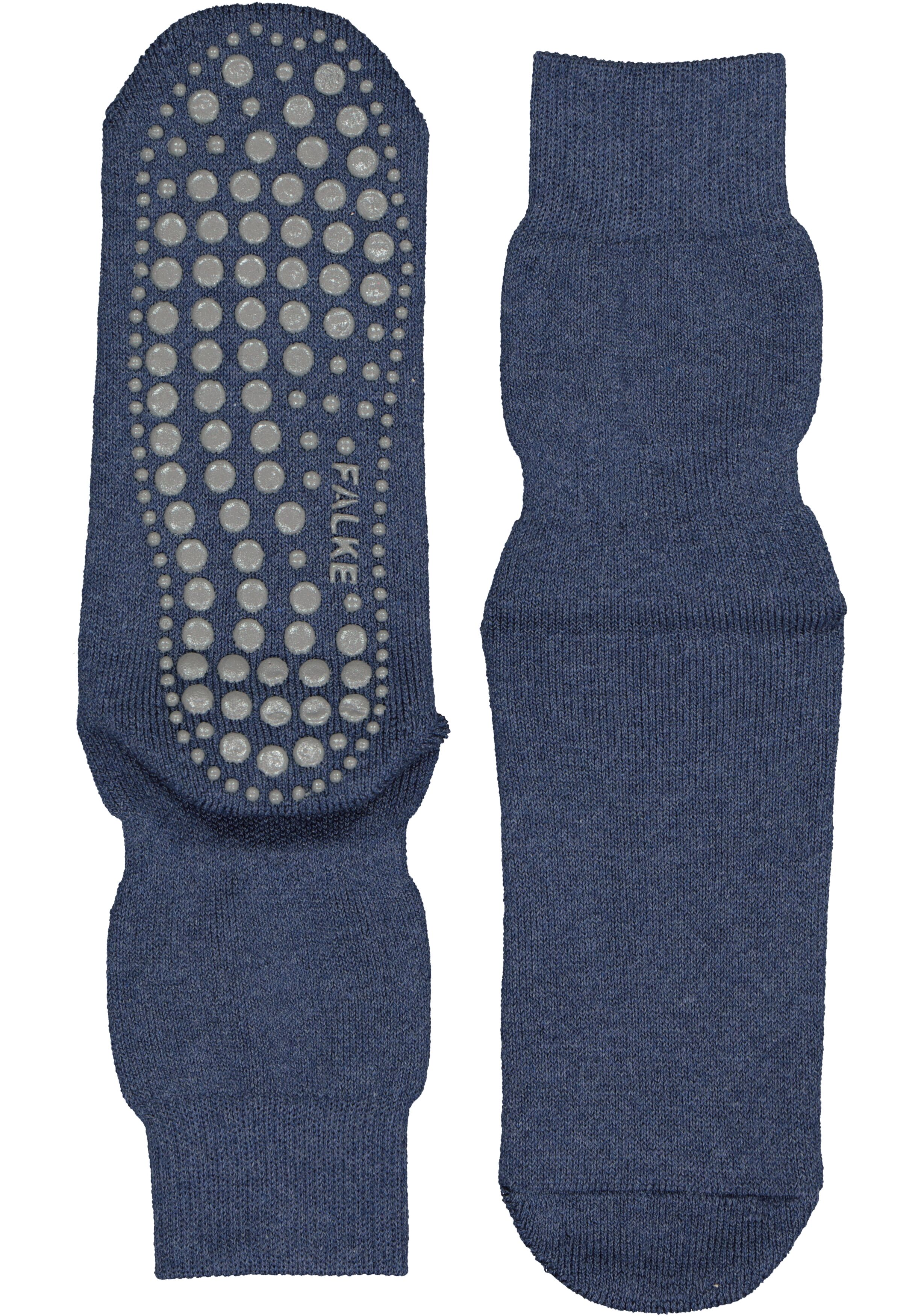 FALKE Homepads unisex huissokken, blauw (dark blue)