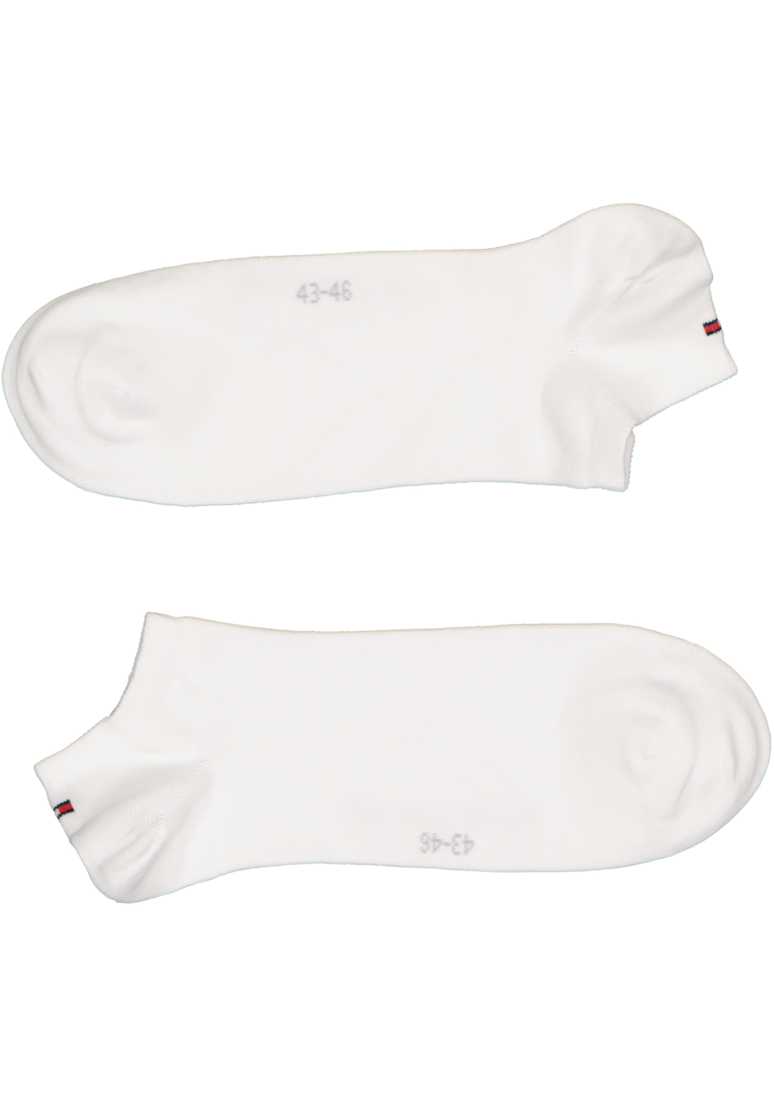 2-8713537926577_tommy_hilfiger_sokken__HR Tommy Hilfiger Sneaker Socks (2-pack), heren enkelsokken katoen, wit