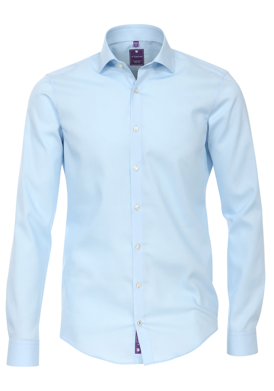 3-4049807141093-redmond-overhemd_HR Redmond slim fit overhemd, lichtblauw