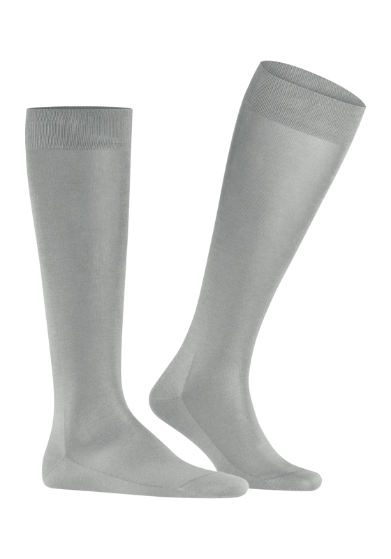 FALKE Tiago heren kniekousen, grijs (mouse grey) FALKE Tiago heren kniekousen, grijs (mouse grey)