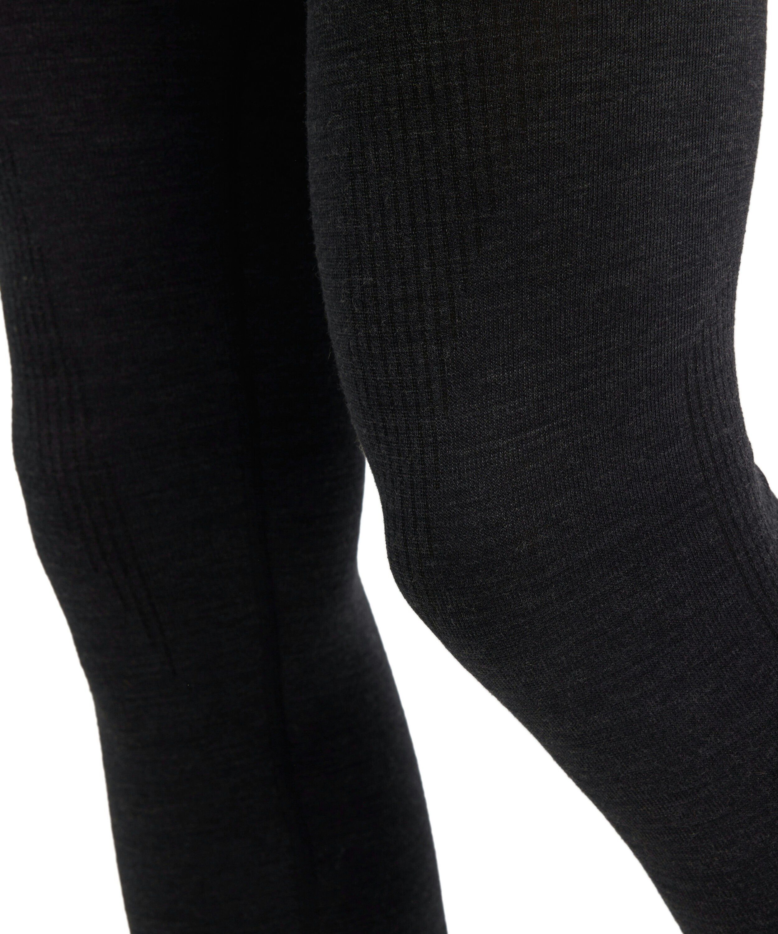 FALKE heren tights Wool-Tech, thermobroek, zwart (black)