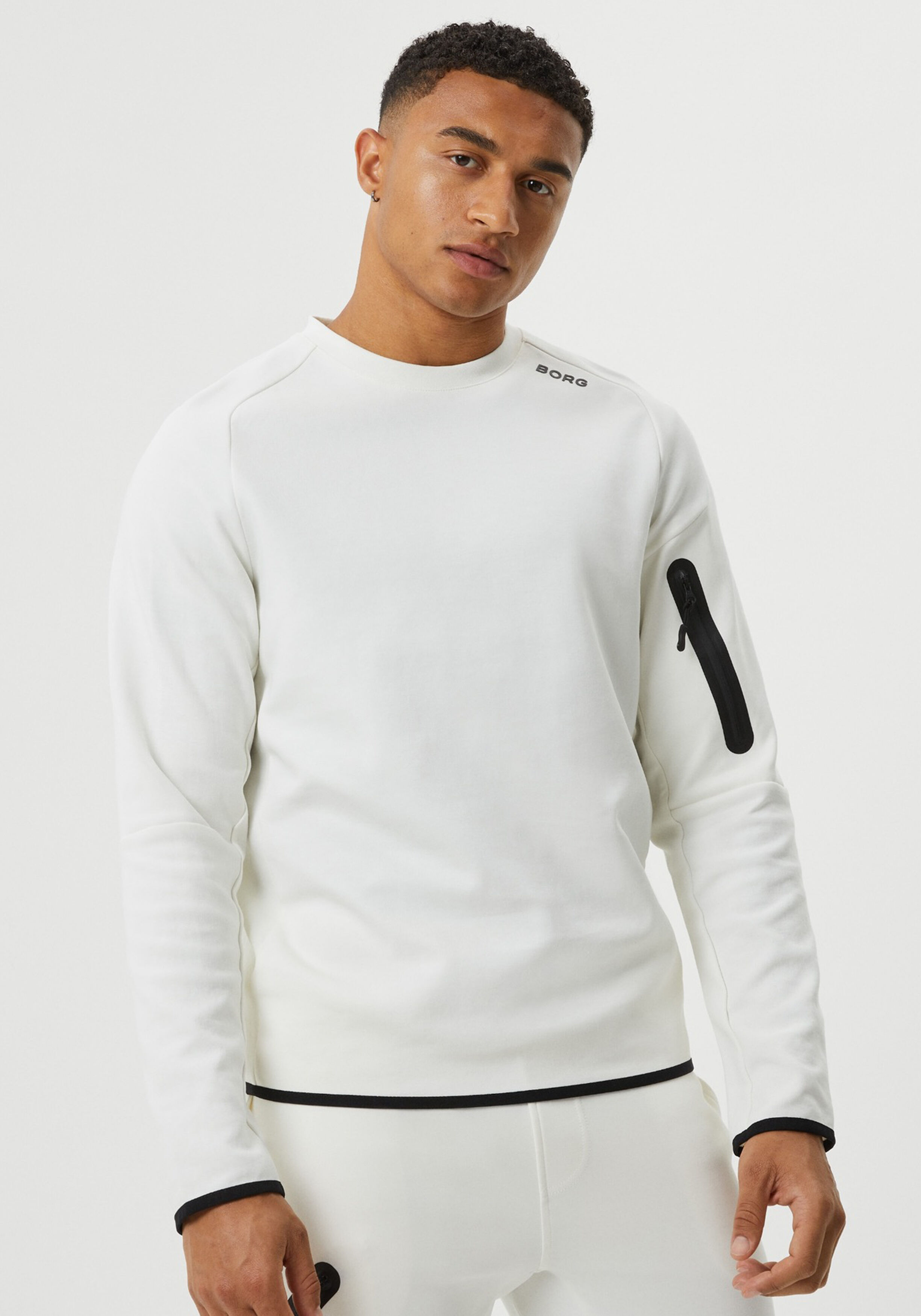 Bjorn Borg tech sweat crew, off white