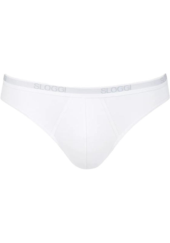 Sloggi Men Basic Mini, heren slip met smalle zijkanten (1-pack), wit Sloggi Men Basic Mini, heren slip met smalle zijkanten (1-pack), wit