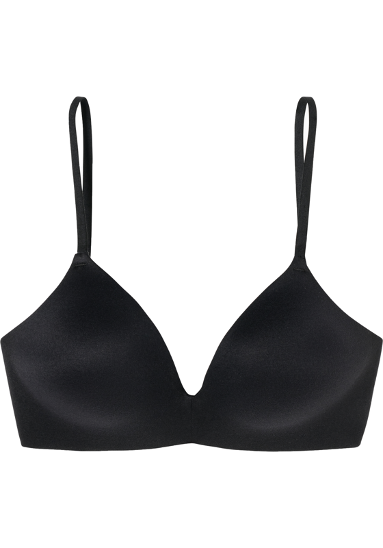 SCHIESSER Invisible Soft dames BH, voorgevormd zonder beugel, zwart SCHIESSER Invisible Soft dames BH, voorgevormd zonder beugel, zwart