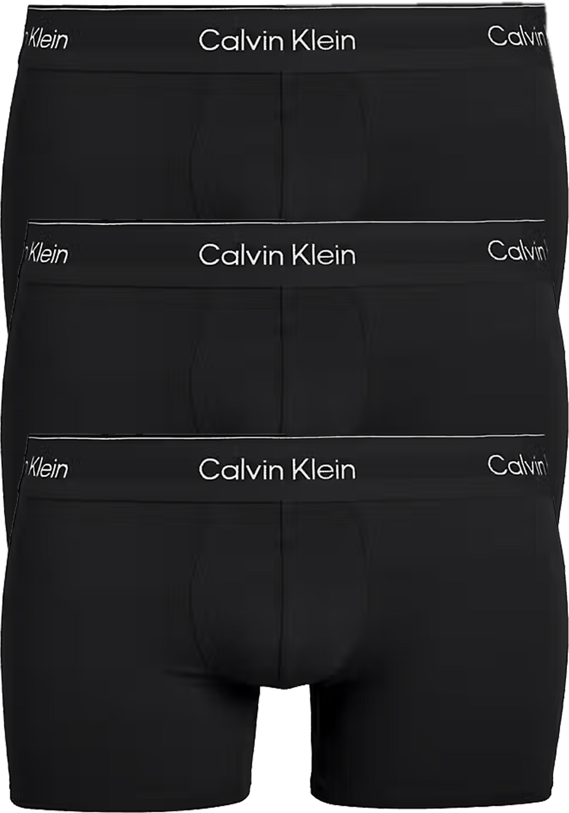 Calvin Klein Icon Cotton Stretch Low Rise trunks (3-pack), lage heren boxers kort, zwart Calvin Klein Icon Cotton Stretch Low Rise trunks (3-pack), lage heren boxers kort, zwart