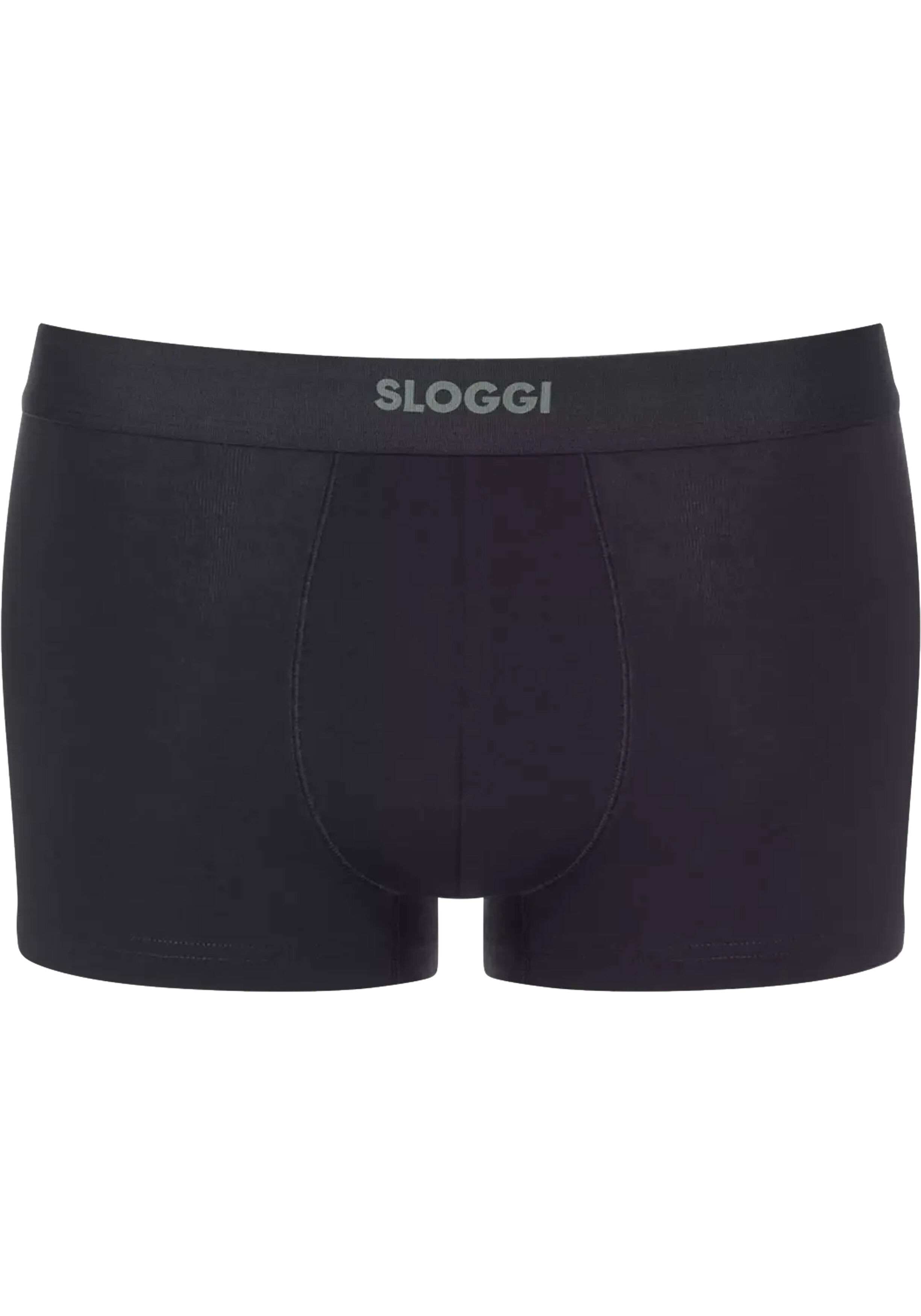 Sloggi Men EVER Ease Hipster, heren boxershort korte pijp (2-pack), zwart