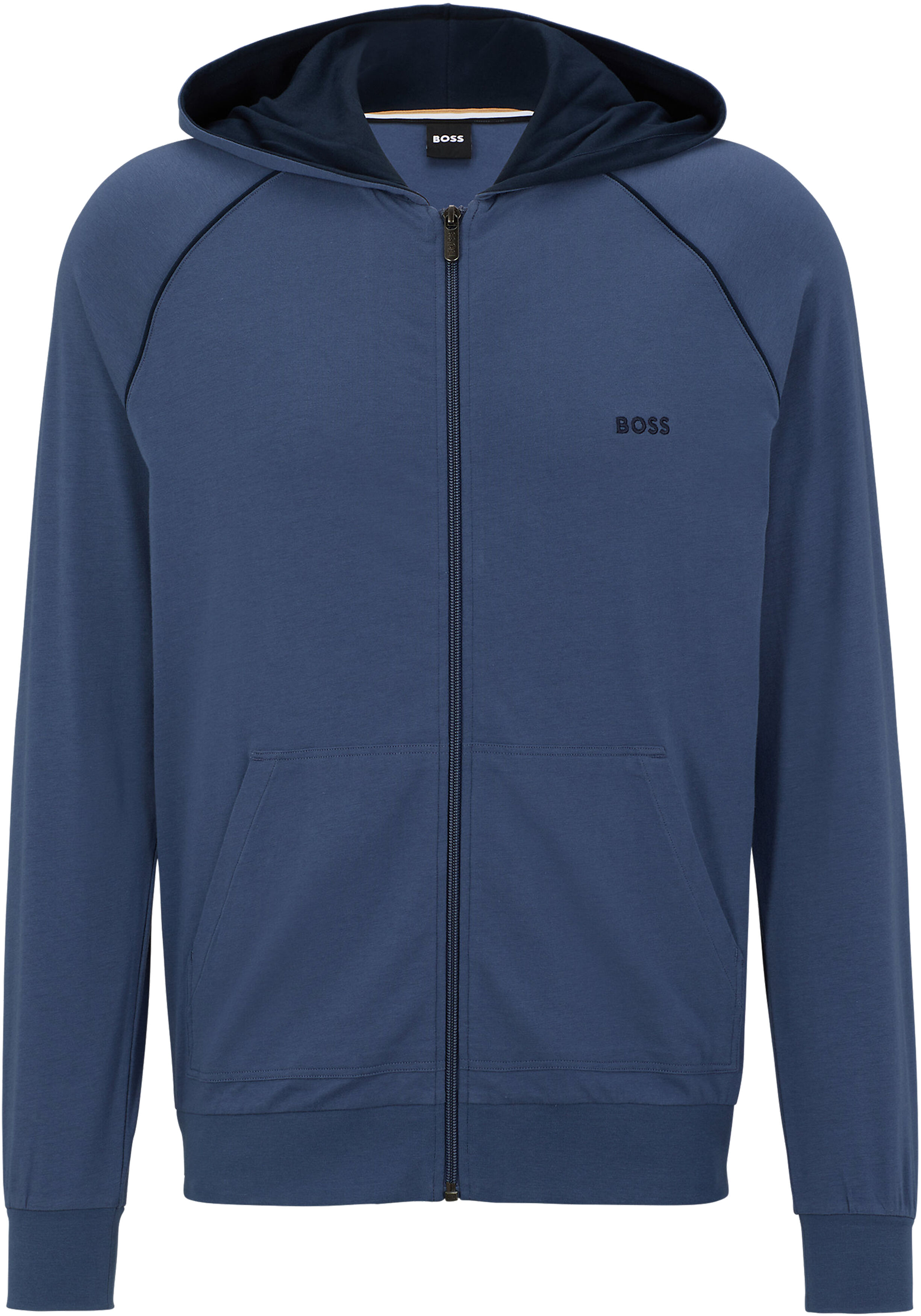 BOSS Mix&Match Jacket, heren lounge vest, blauw