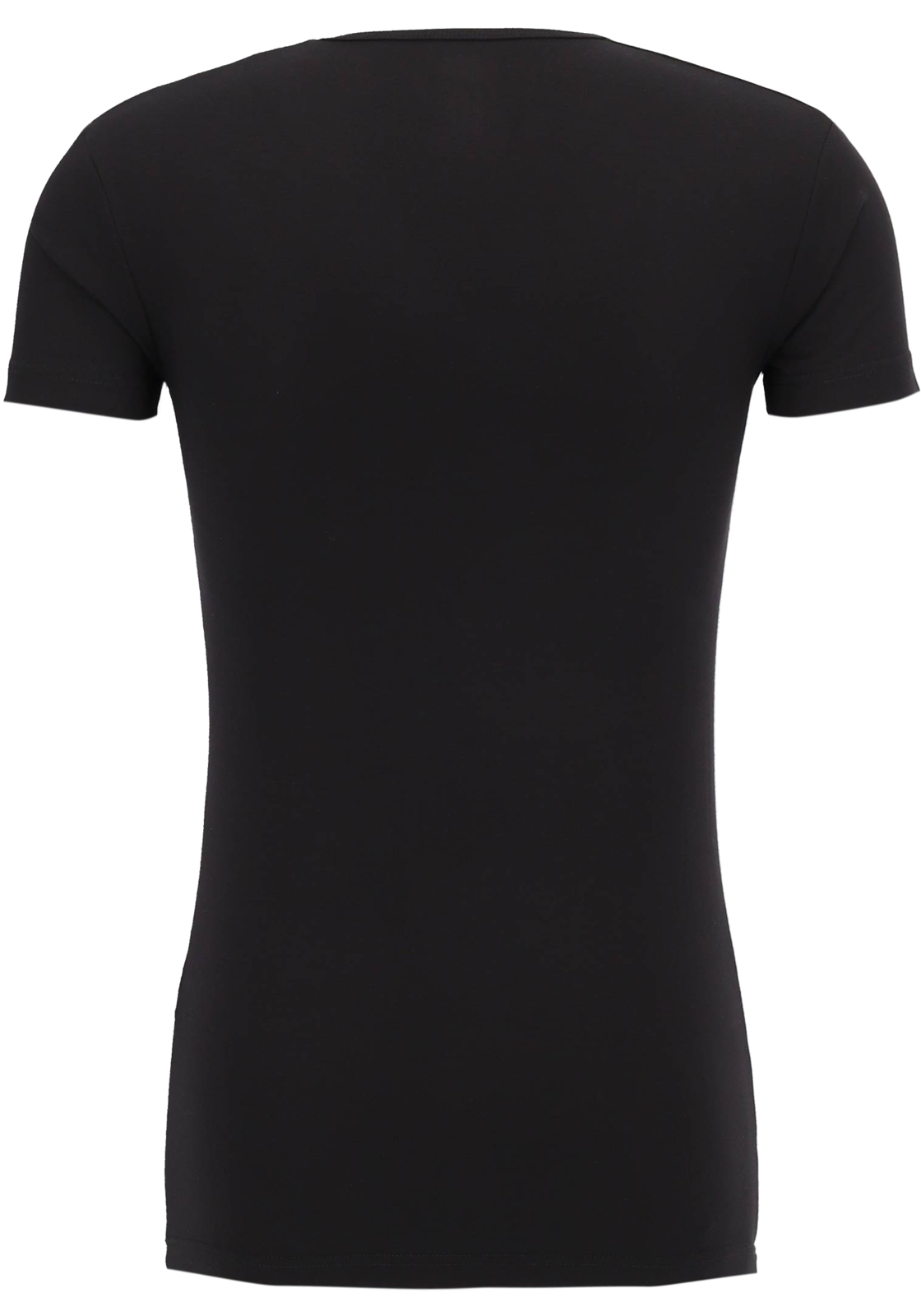 ALAN RED T-shirt Bilbao bamboo (1-pack), O-hals stretch, zwart ALAN RED T-shirt Bilbao bamboo (1-pack), O-hals stretch, zwart