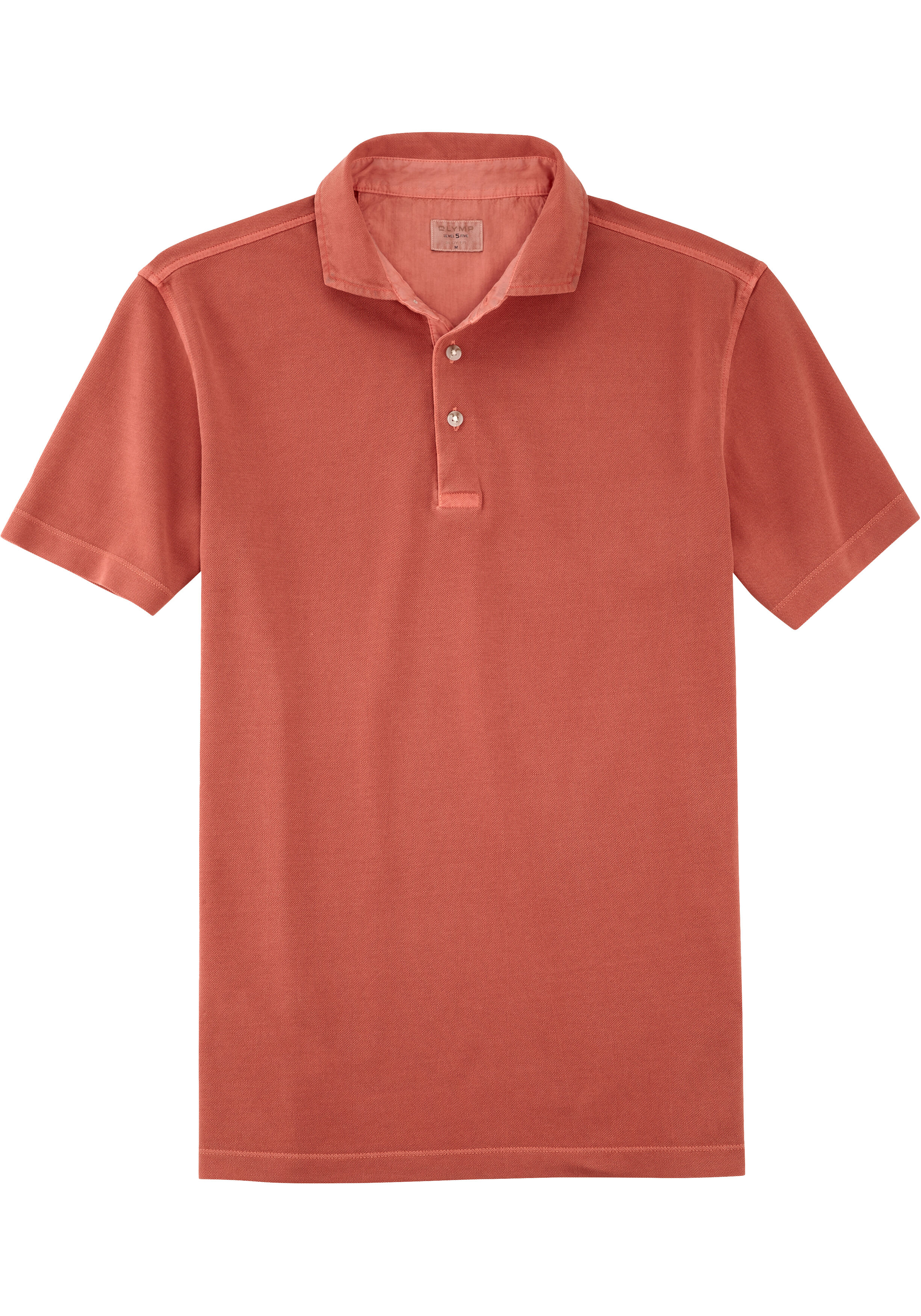 OLYMP Level Five Casual body fit polo, sienna