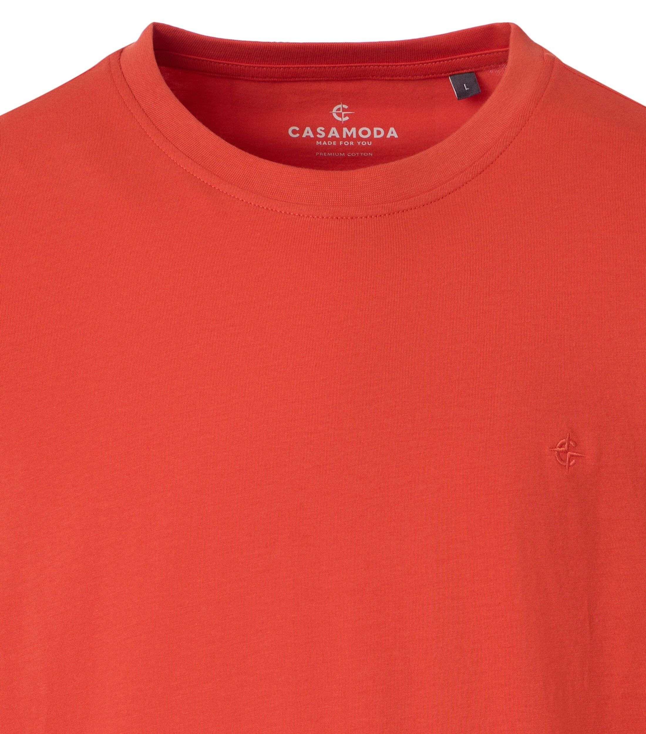 CASA MODA comfort fit heren T-shirt, oranje