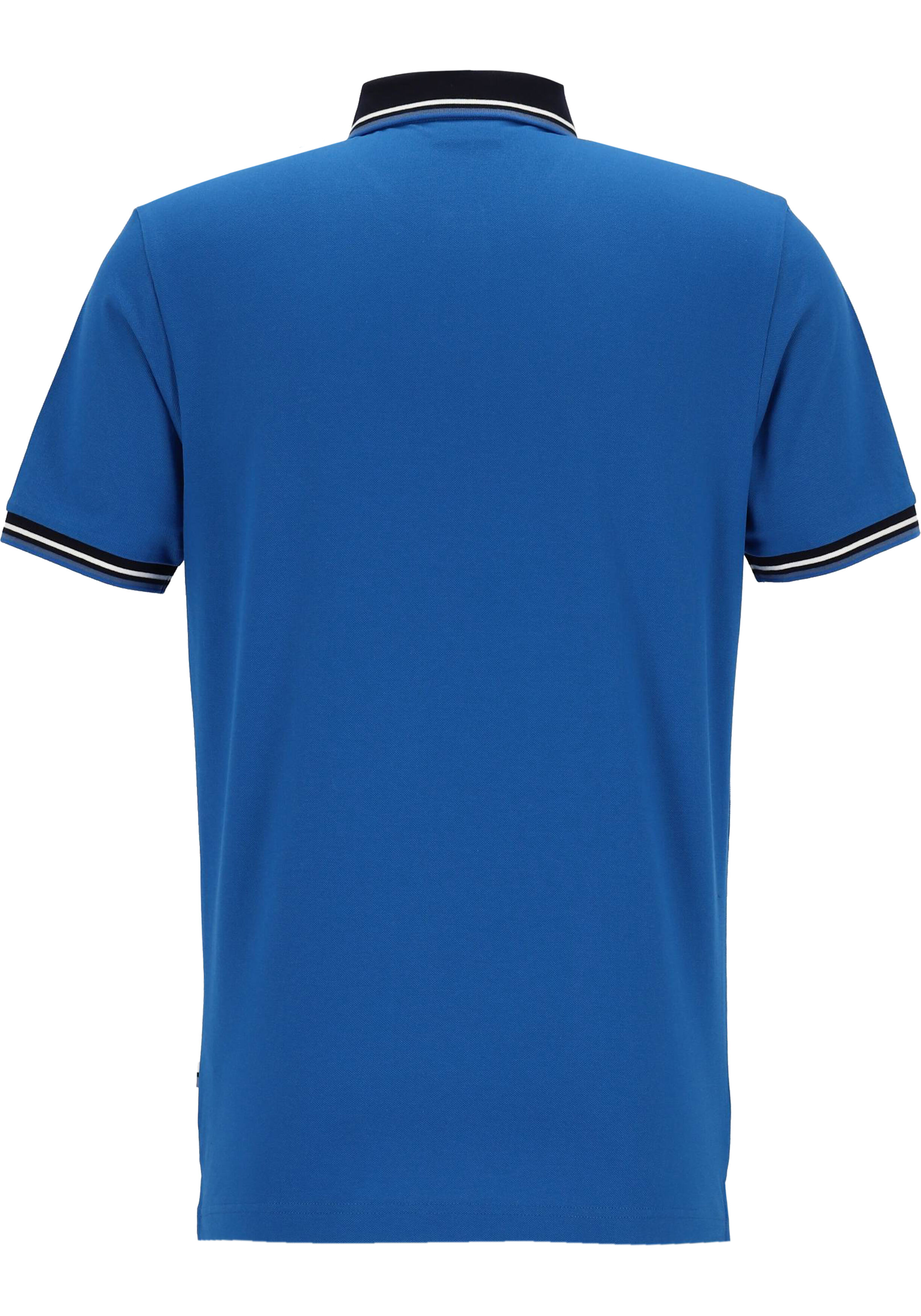 OLYMP Polo Casual, modern fit polo, blauw