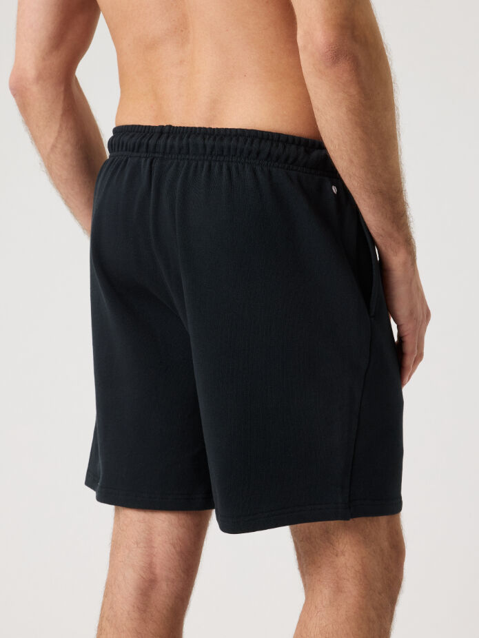 Bjorn Borg Classic Sweatshorts, heren joggingbroek kort, zwart