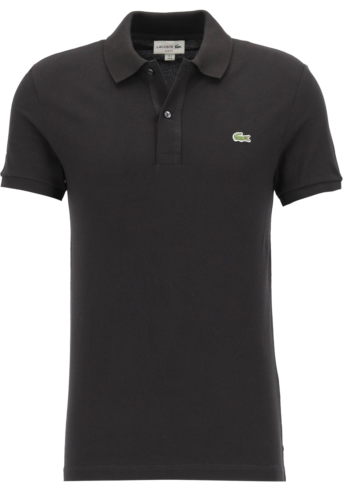 Lacoste Slim Fit polo, zwart Lacoste Slim Fit polo, zwart