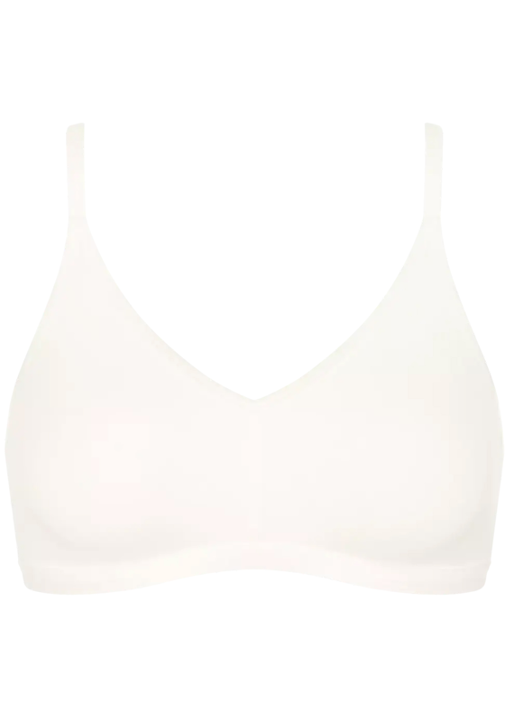 Sloggi Women GO Daily Cotton Soft bra, BH, wit Sloggi Women GO Daily Cotton Soft bra, BH, wit
