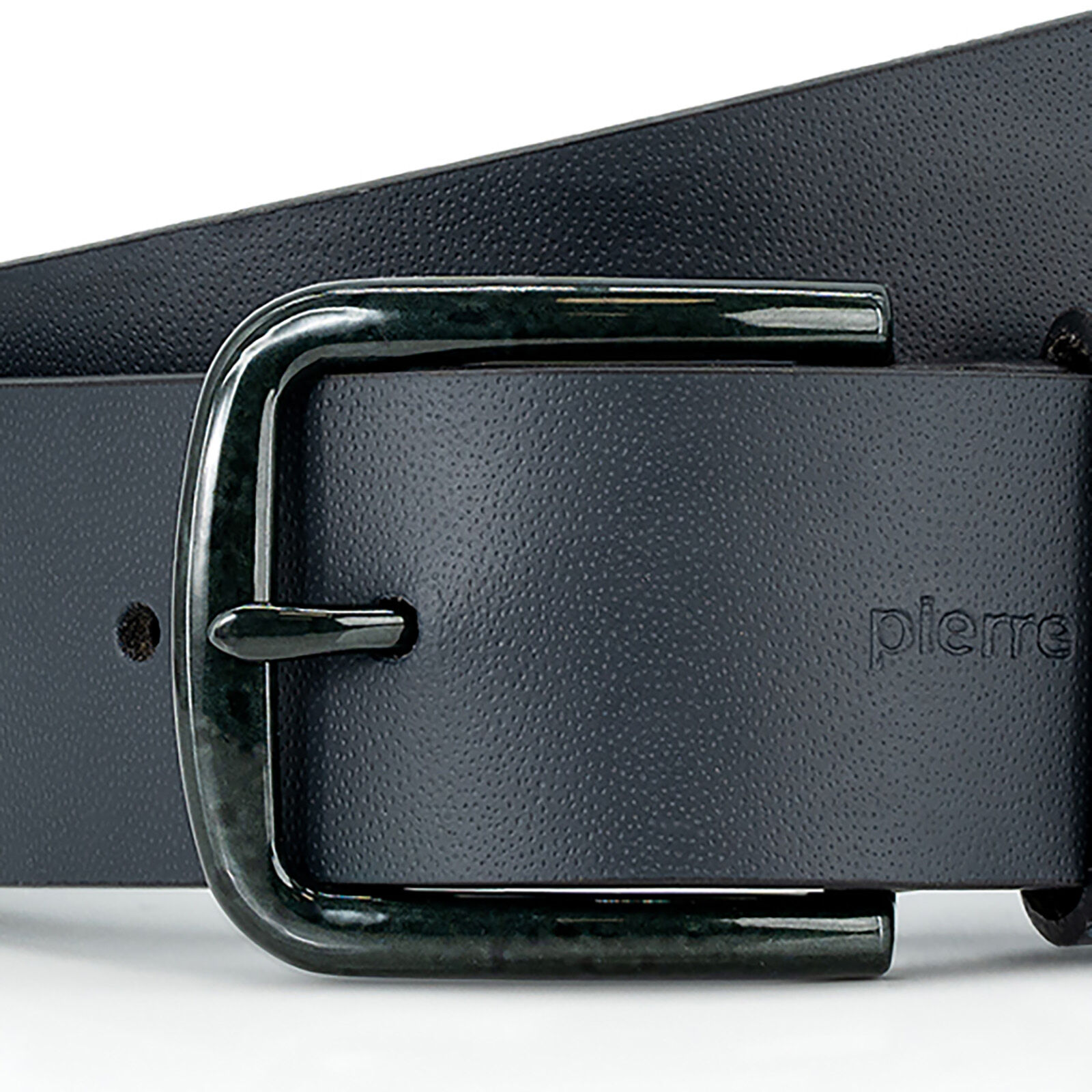 PIERRE CARDIN leren heren riem, marine