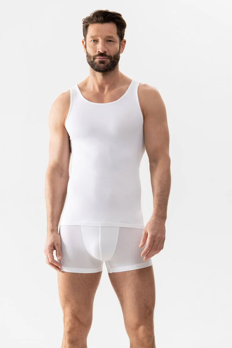 Mey heren athletic-shirt Software, tanktop, wit
