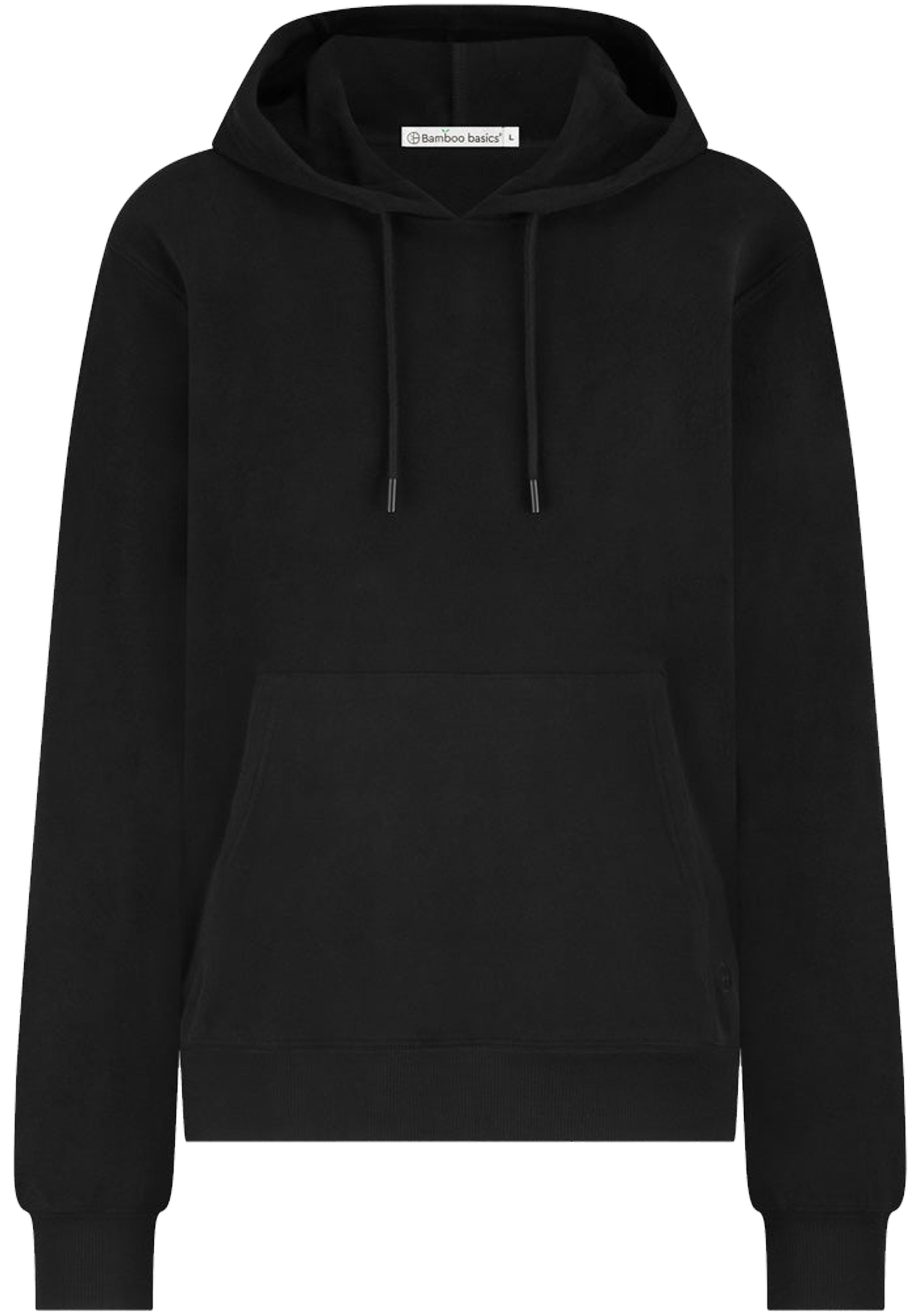 Bamboo Basics Gaby hoodie, dames hoodie, zwart