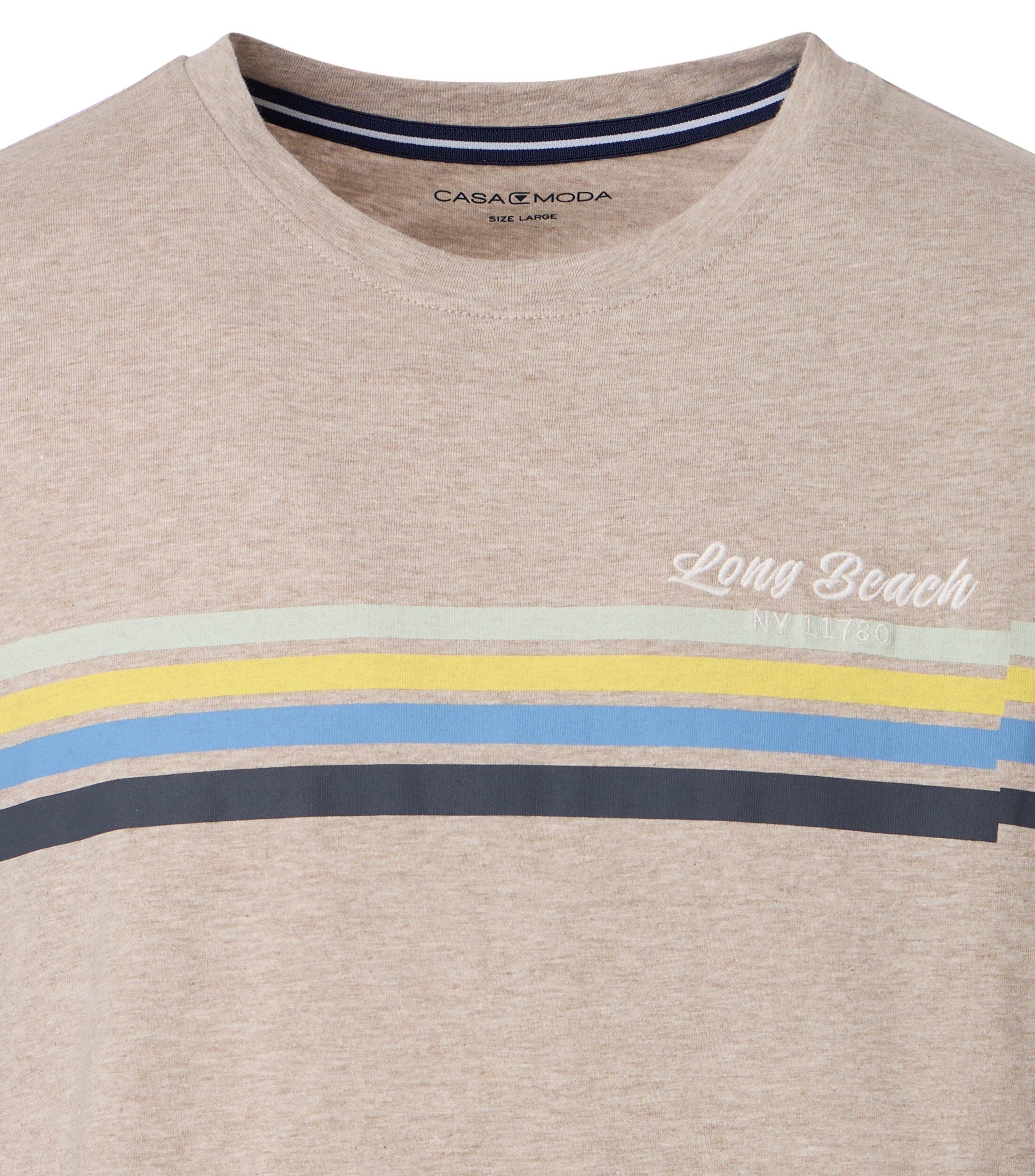 CASA MODA comfort fit heren T-shirt, beige
