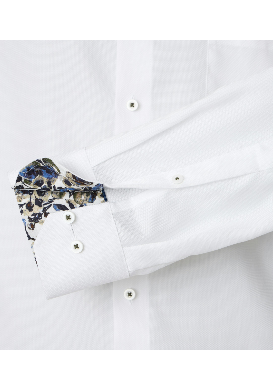 Redmond modern fit overhemd, structuur, wit - 242710110-0 Redmond modern fit overhemd, structuur, wit - 242710110-0