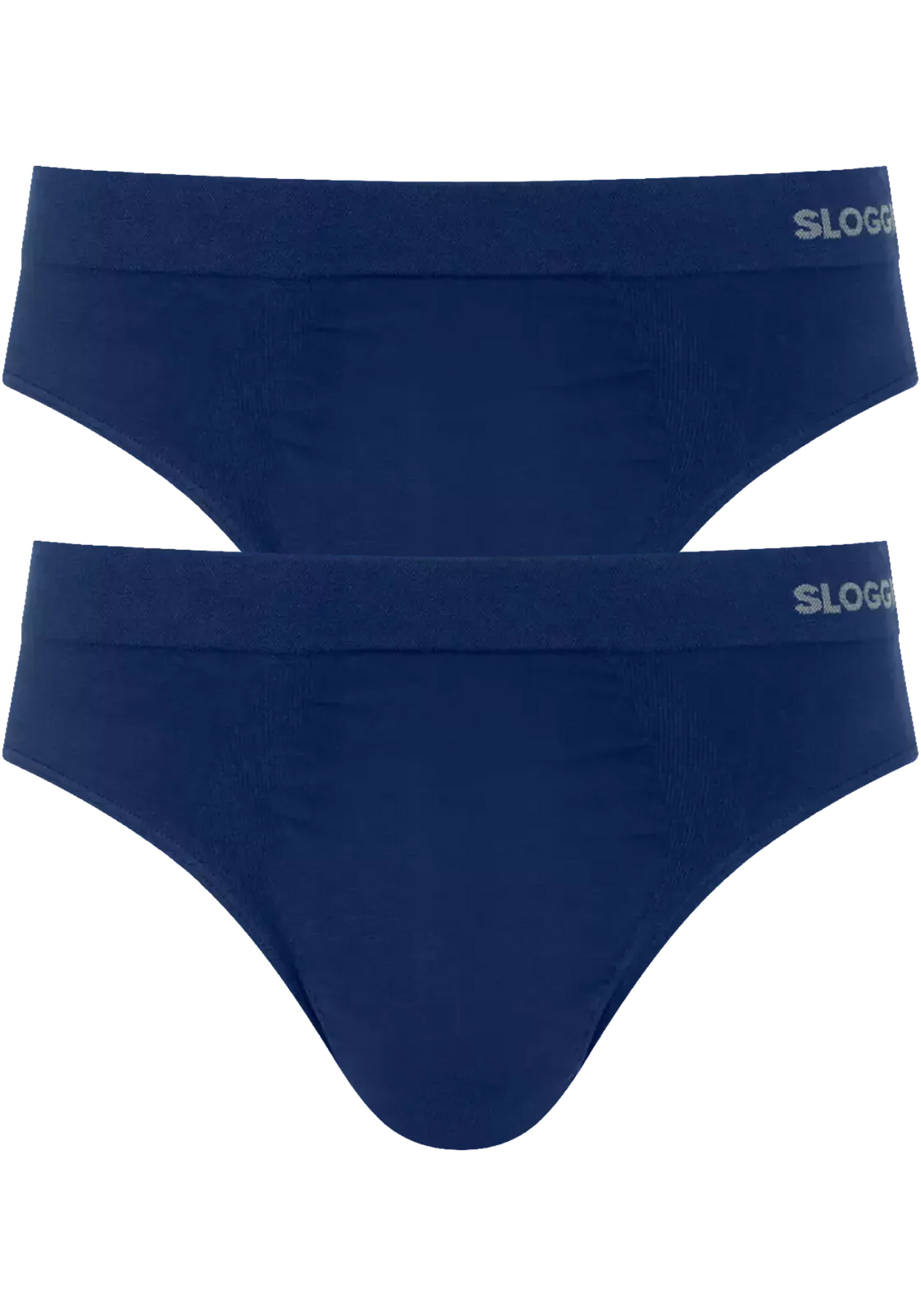 Sloggi Men GO Smooth Brief, heren slip (2-pack), donkerblauw