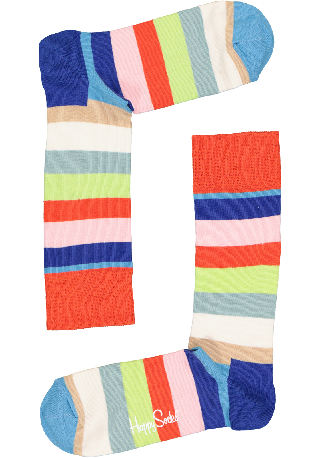 3-7333102504811_happy_socks_giftset_HR Happy Socks Navy Socks Gift Set (4-pack), blauw met zon en kleur