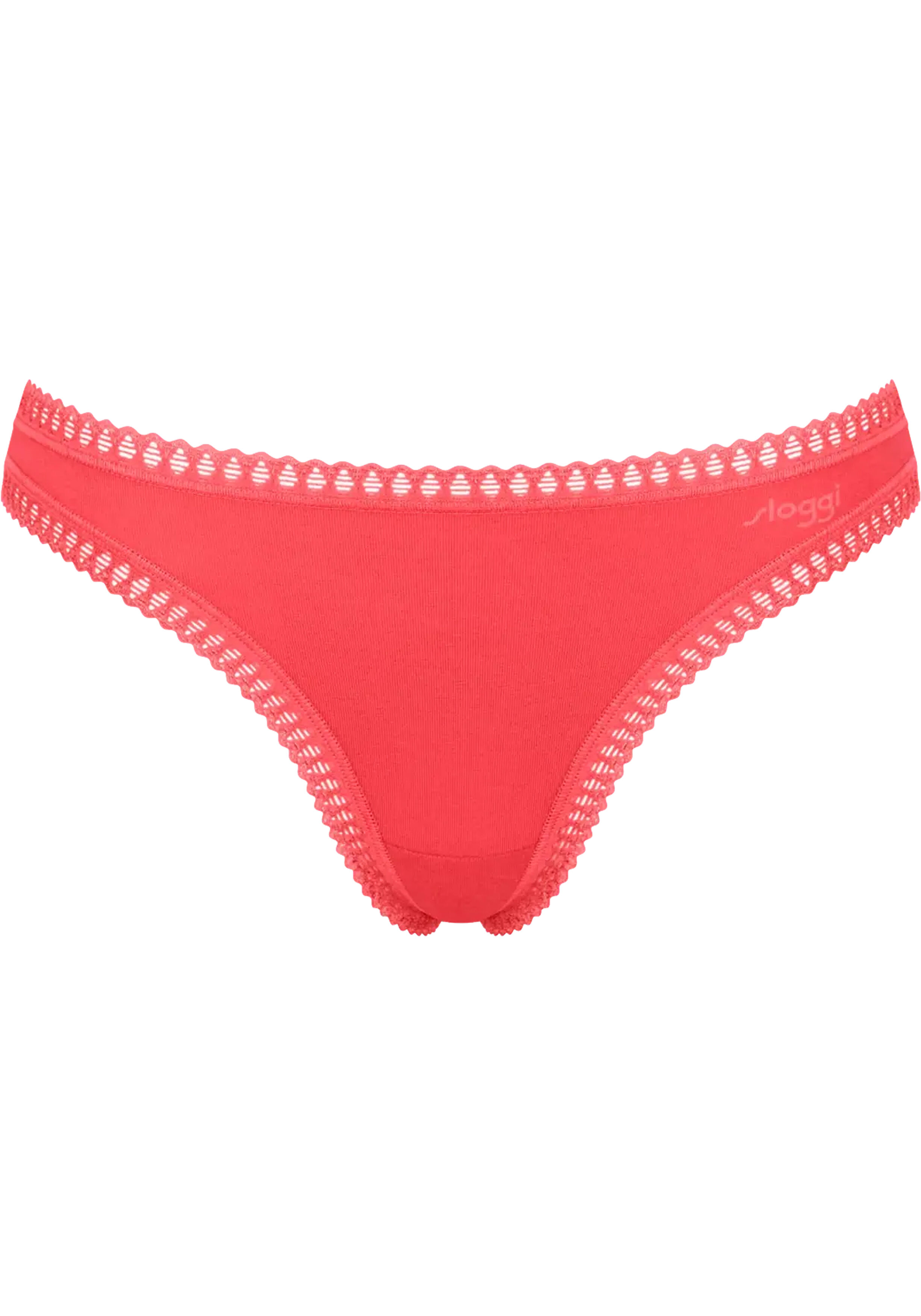 Sloggi Women GO Crush String (3-pack), dames string, geel, oranjerood, print