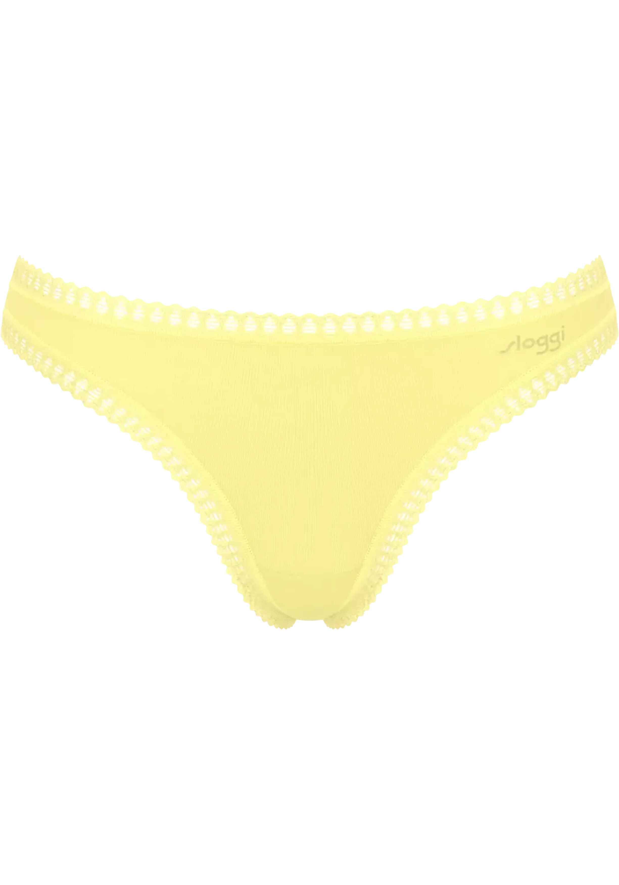 Sloggi Women GO Crush String (3-pack), dames string, geel, oranjerood, print