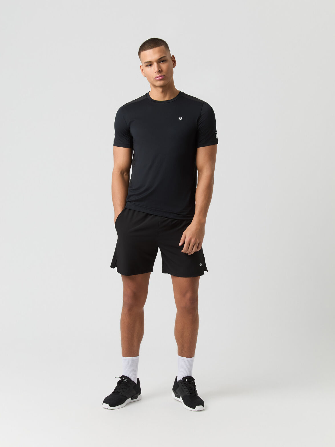 Bjorn Borg Ace Racquet Shorts 7 Inch, heren sportbroek kort, zwart