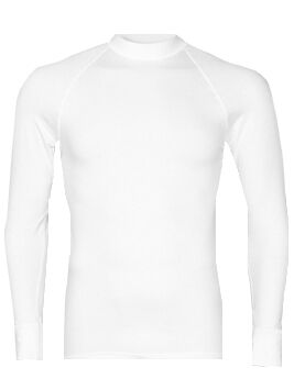 RJ Bodywear thermo T-shirt lange mouw, wit
