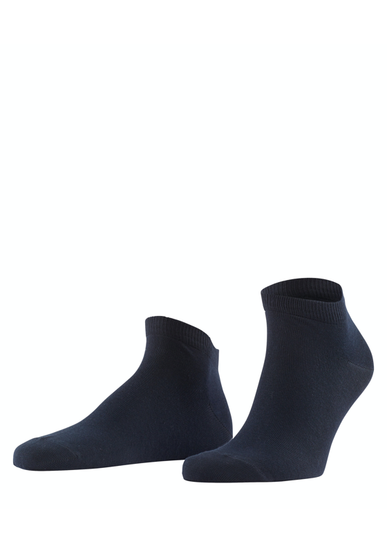 FALKE Happy Box 3-Pack heren sneakersokken, donkerblauw, wit en donkerblauw met wit gestreept FALKE Happy Box 3-Pack heren sneakersokken, donkerblauw, wit en donkerblauw met wit gestreept