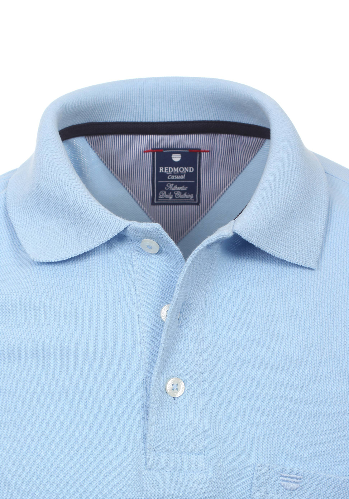 3-4049807002974-redmond-polo_HR Redmond regular fit poloshirt, lichtblauw
