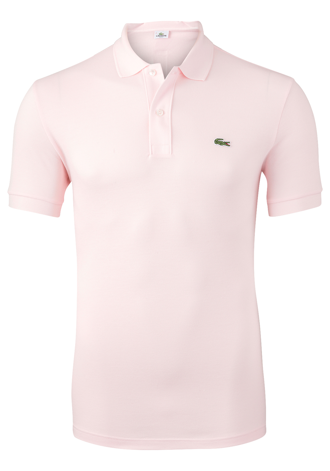 lacoste-polo-PH5001T03T3 Lacoste Slim Fit polo, flamingo roze