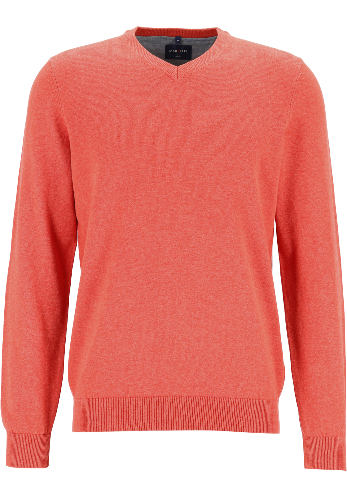 1-4055987423591-Marvelis-Marvelis_trui_roze_19901032_4fotos_HR MARVELIS modern fit trui katoen, V-hals, roze